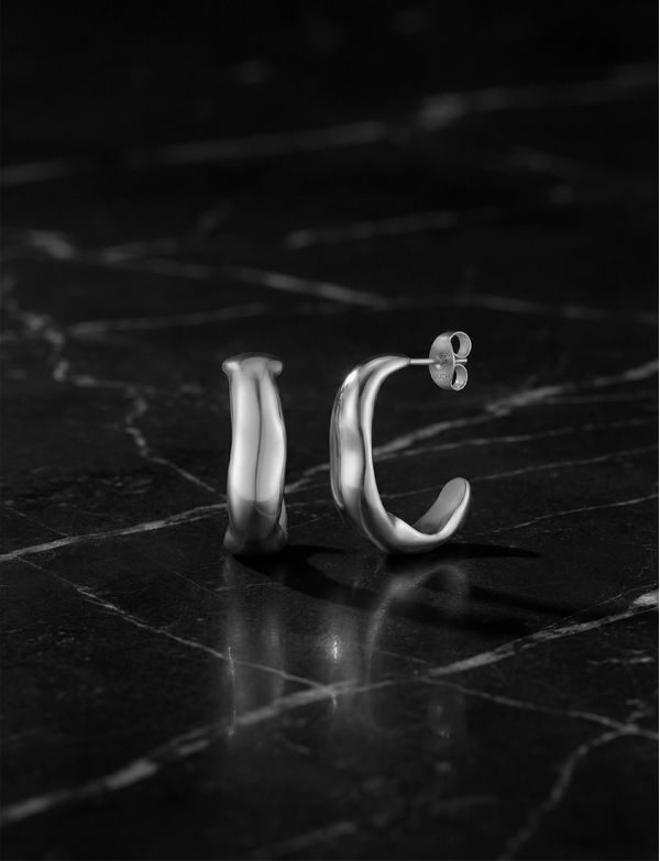 Isary Silver Earrings