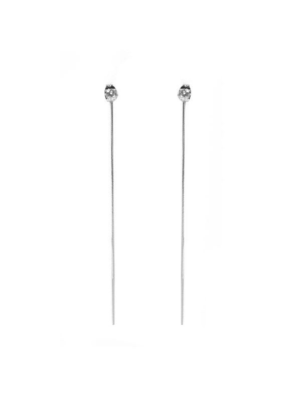 Bowy Silver Earrings