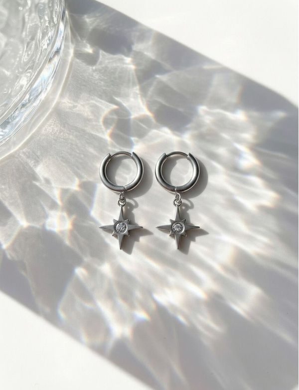 Staria Silver Earrings