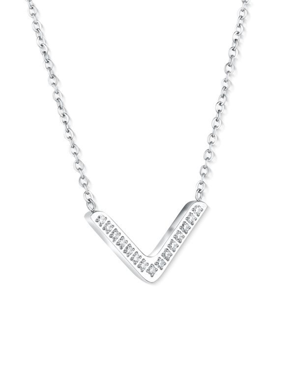 Amelora Silver Necklace