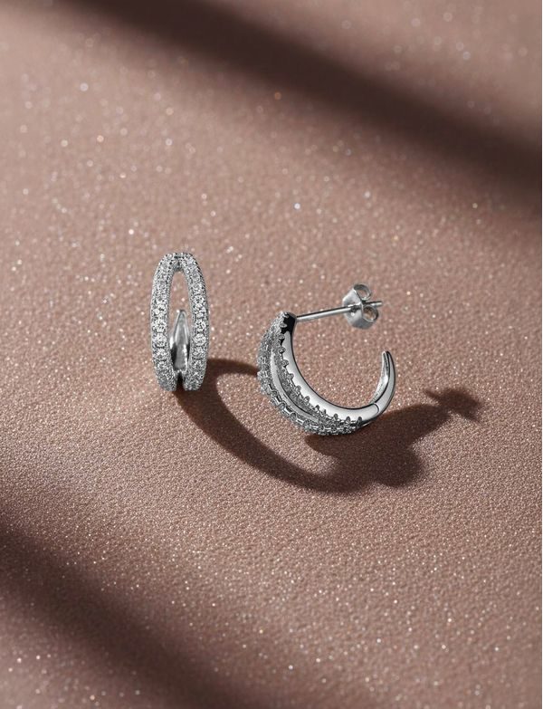 Amity Silver Earrings