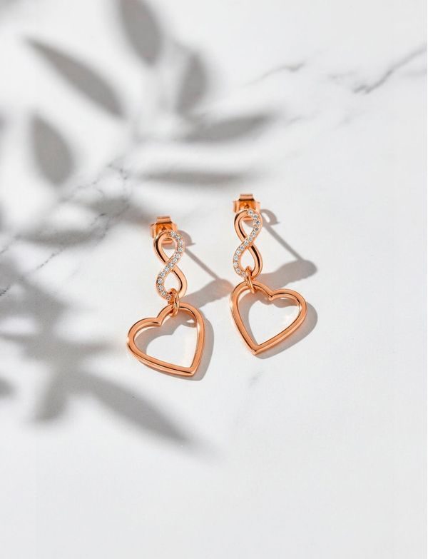Earrings Resita Rose Gold