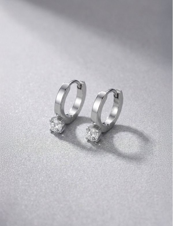 Manilla Silver Earrings