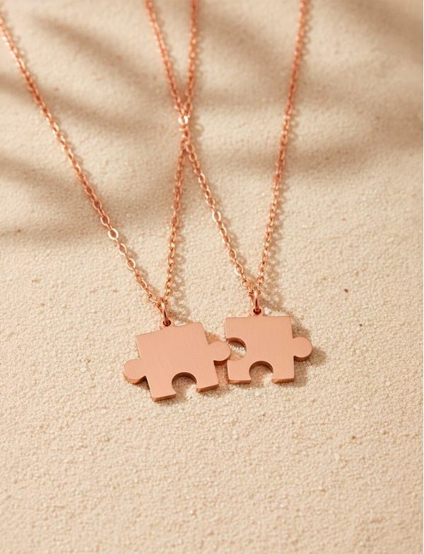 Puzea Rose Gold Necklace