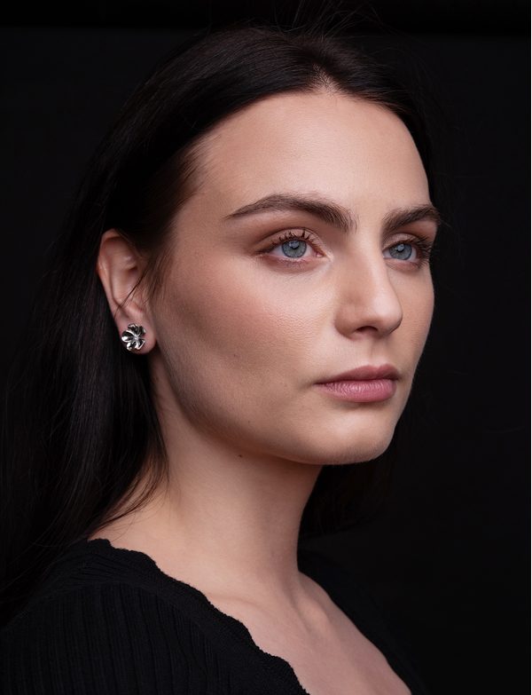 Floret Silver Earrings