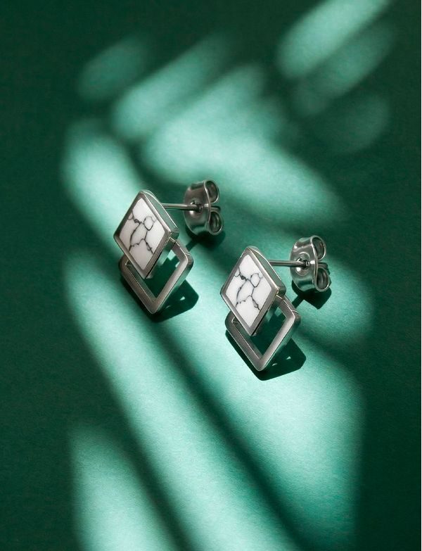 Miriss Silver earrings