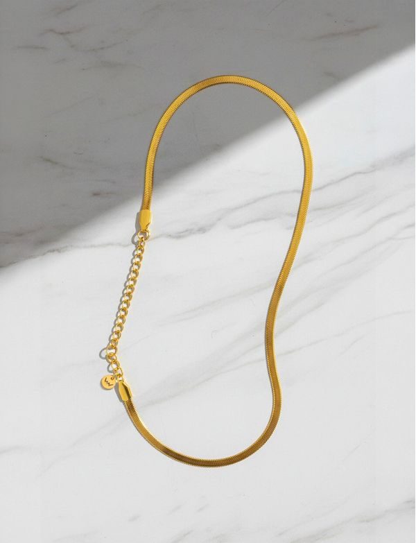 Evoa Gold Necklace