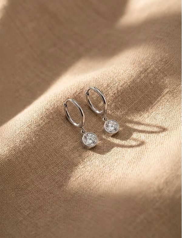 Vrigia Silver Earrings