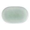 Dish oval flat 38 x 24 cm, Sento AURA home - mint, Seltmann porcelain