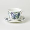 Wisteria: Cup 420 ml + saucer 17 cm breakfast, Roy Kirkham fine bone china