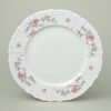 Dinner plate 27 cm, Thun 1794 Carlsbad porcelain, BERNADOTTE climbing roses