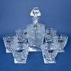 Quadro whisky set - 500PK, 1+6 pcs., Bohemia Crystalite