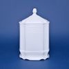 Dose 1 l, Thun 1794 Carlsbad porcelain, BERNADOTTE white