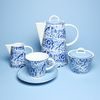 Coffee set for 6 persons, Thun 1794 Carlsbad porcelain, TOM 30041