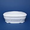 Candy jar / box 2,1 l, Thun 1794 Carlsbad porcelain, BERNADOTTE white
