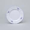 Plate dessert 19 cm, Thun 1794 Carlsbad porcelain, BERNADOTTE Forget-me-not-flower