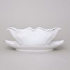 Sauce boat 500 ml, Thun 1794 Carlsbad porcelain, BERNADOTTE frost, Platinum line