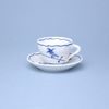 Šálek a podšálek A plus A 0,08 l / 11 cm mokka (presso) Eco modré, Český porcelán a.s.