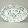 Oval dish 39 cm, Green Onion Pattern, Cesky porcelan a.s.