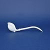 Spoon for 500 ml sauce boat, Thun 1794 Carlsbad porcelain, BERNADOTTE white