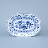 Flat oval dish 24 cm, Original Blue Onion Pattern