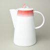 Coffee pot 1,2 l, Thun 1794, karlovarský porcelán, TOM 29954a0 red stripes