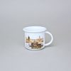Mug Tina mini 100 ml, Prague with boat, Český porcelán a.s.