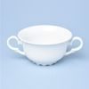 Cup for soup 300 ml - 2 handles, Ophelie white, Thun 1794