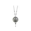 Necklace V. van Gogh - Almond Tree Silver, 4,5 / 4,5 / 8 cm, Porcelain, Goebel