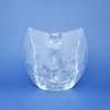 Crystal Hand Cut Vase ORBIT- Thistle decor, 240 mm, Crystalite BOHEMIA