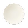Talíř hluboký 21 cm, Savona fine diamond se šedou linkou, porcelán Seltmann