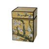 Tea tin Van Gogh- Almond tree, 7,5 / 7,5 / 11 cm, Metal, V. van Gogh, Goebel
