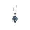 Necklace V. van Gogh - Almond Tree Blue, 4,5 / 4,5 / 8 cm, Porcelain, Goebel