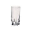 Quadro - Long drink Glass 350 ml, 14,5 cm, Crystalite Bohemia