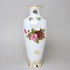 Vase 36 cm, Cecily roses, QUEENs Crown porcelain
