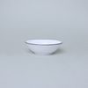 Bowl 13 cm, Jana (Angelika) black line, Thun 1794, karlovarský porcelán