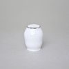 Shaker  - salt, Thun 1794 Carlsbad porcelain, BERNADOTTE frost, Platinum line