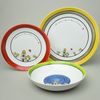 Talířová sada pro 6 osob, “LE CASETTE” barevná, porcelán, EGAN