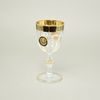 Astra Gold: Wine glass 170 ml, 15,2 cm, crystal + gold + leo