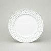 Dessert / breakfast plate 21 cm, Thun 1794, karlovarský porcelán, Natálie green flowers