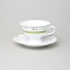 Cup low 200 ml footed + sacuer 150 mm, Thun 1794, karlovarský porcelán, MENUET 80289