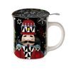 Mug 380 ml The Nutcracker with strainer and lid, new bone china, EGAN