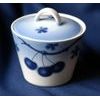 Sugar bowl Tom 0,2 l, Thun 1794 Carlsbad porcelain, BLUE CHERRY