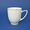 Mug 360 ml, Lea Ivory + Gold, Thun 1974, Carlsbad porcelain