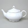 Verona white: Tea pot low 1300 ml, G. Benedikt 1882, bottom sign