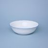 Bowl 21 cm, White with blue line, Cesky porcelan a.s.