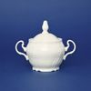 Sugar bowl 300 ml, Thun 1794 Carlsbad porcelain,  BERNADOTTE ivory