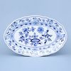 Oval dish 35 cm, Original Blue Onion Pattern