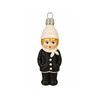 Christmas Glass Chimney Sweep Ornament, 10 cm, Czech Ornaments MIJA