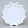 Plate Dinner 26,5 cm, Diamond white, Goldfinger Porcelain